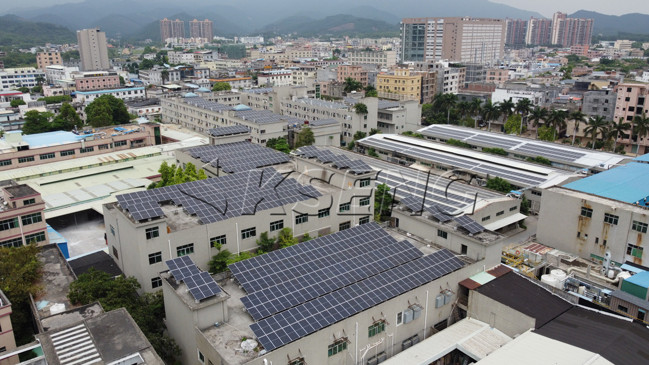 惠州金大福屋顶光伏支架案例