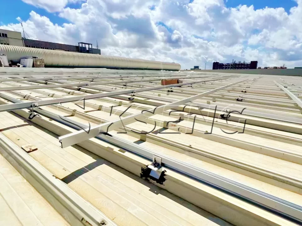 厦门杏林屋面光伏支架200KW