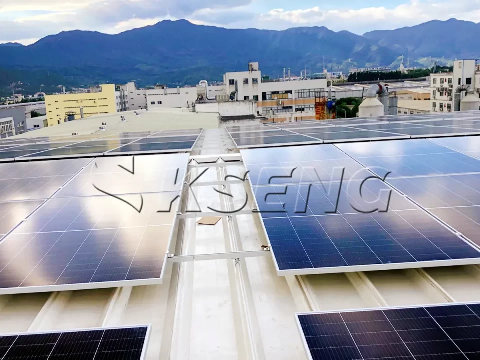 厦门意美屋顶光伏支架200KW