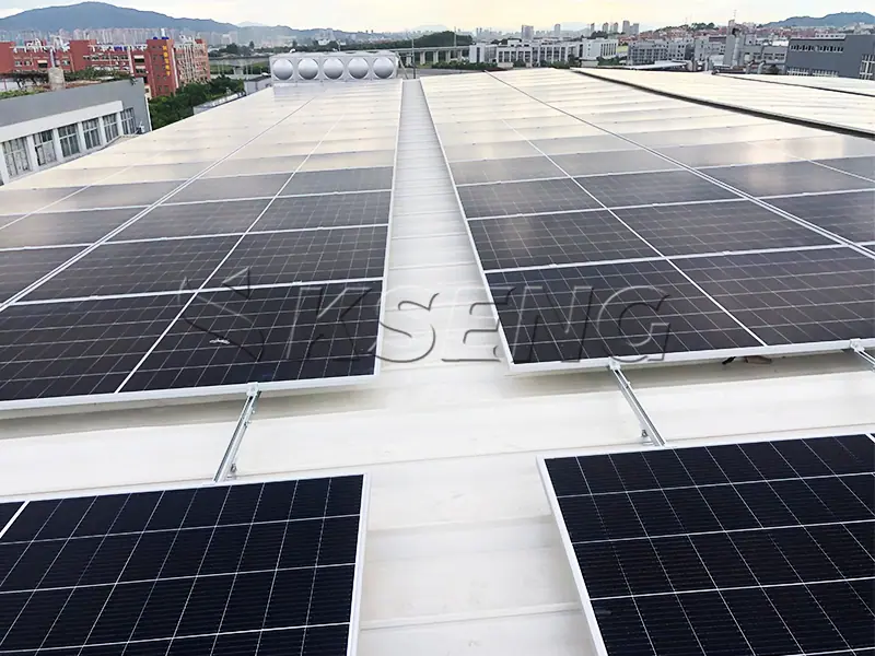厦门意美屋顶光伏支架200KW