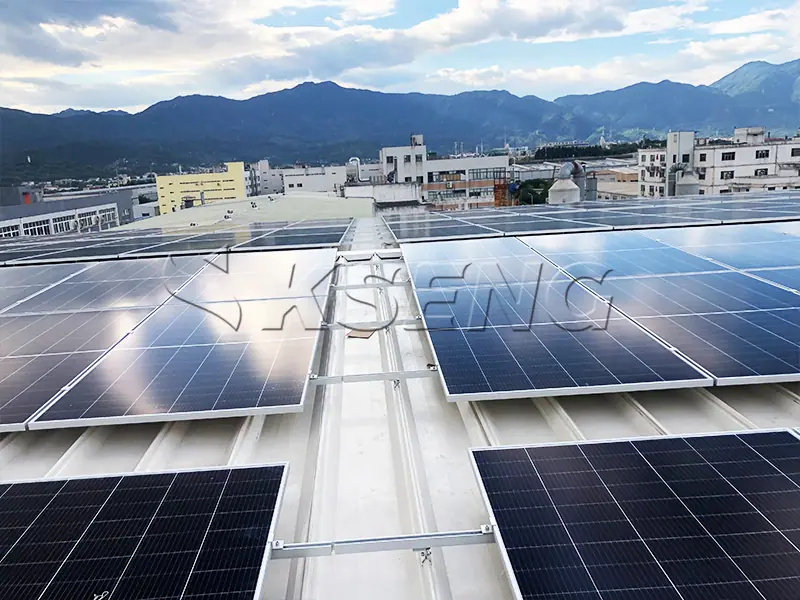 厦门意美屋顶光伏支架200KW