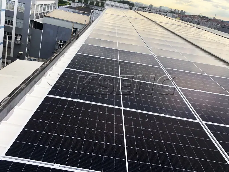 厦门意美屋顶光伏支架200KW