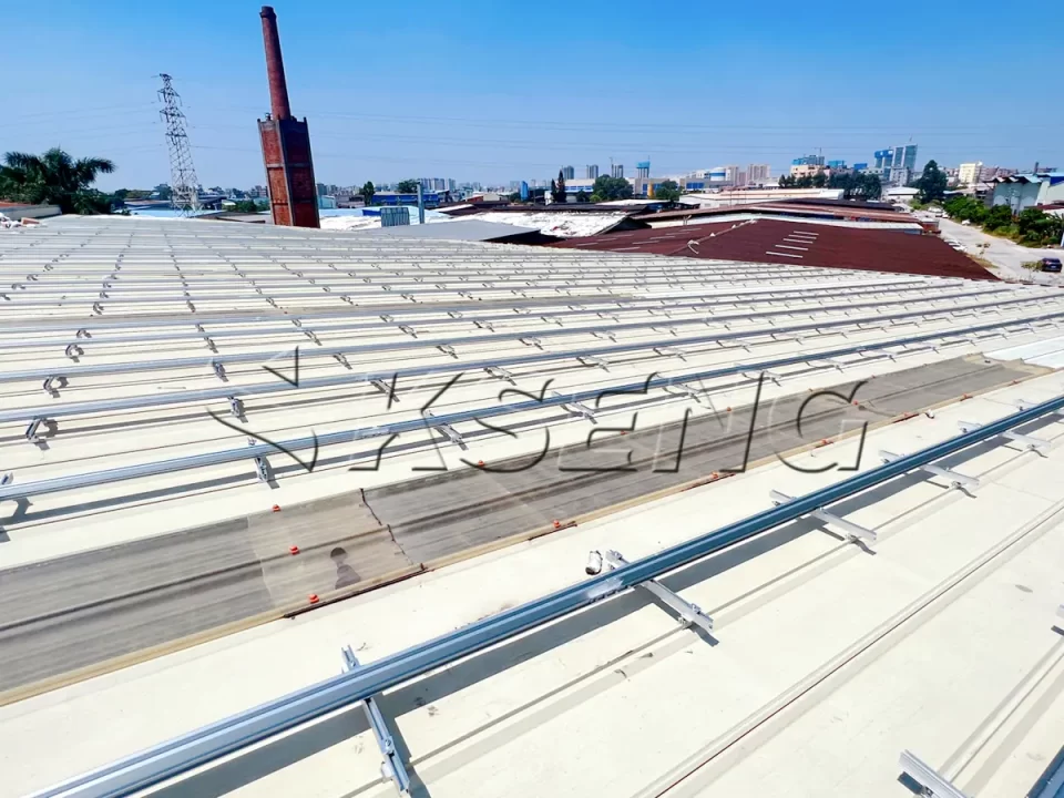 广东惠州BIPV屋顶光伏支架3.5MW
