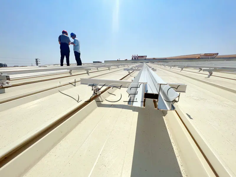 广东惠州BIPV屋顶光伏支架3.5MW