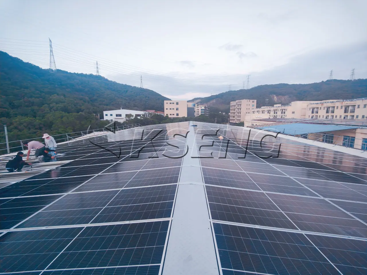 福建华泰BIPV光伏支架824KW