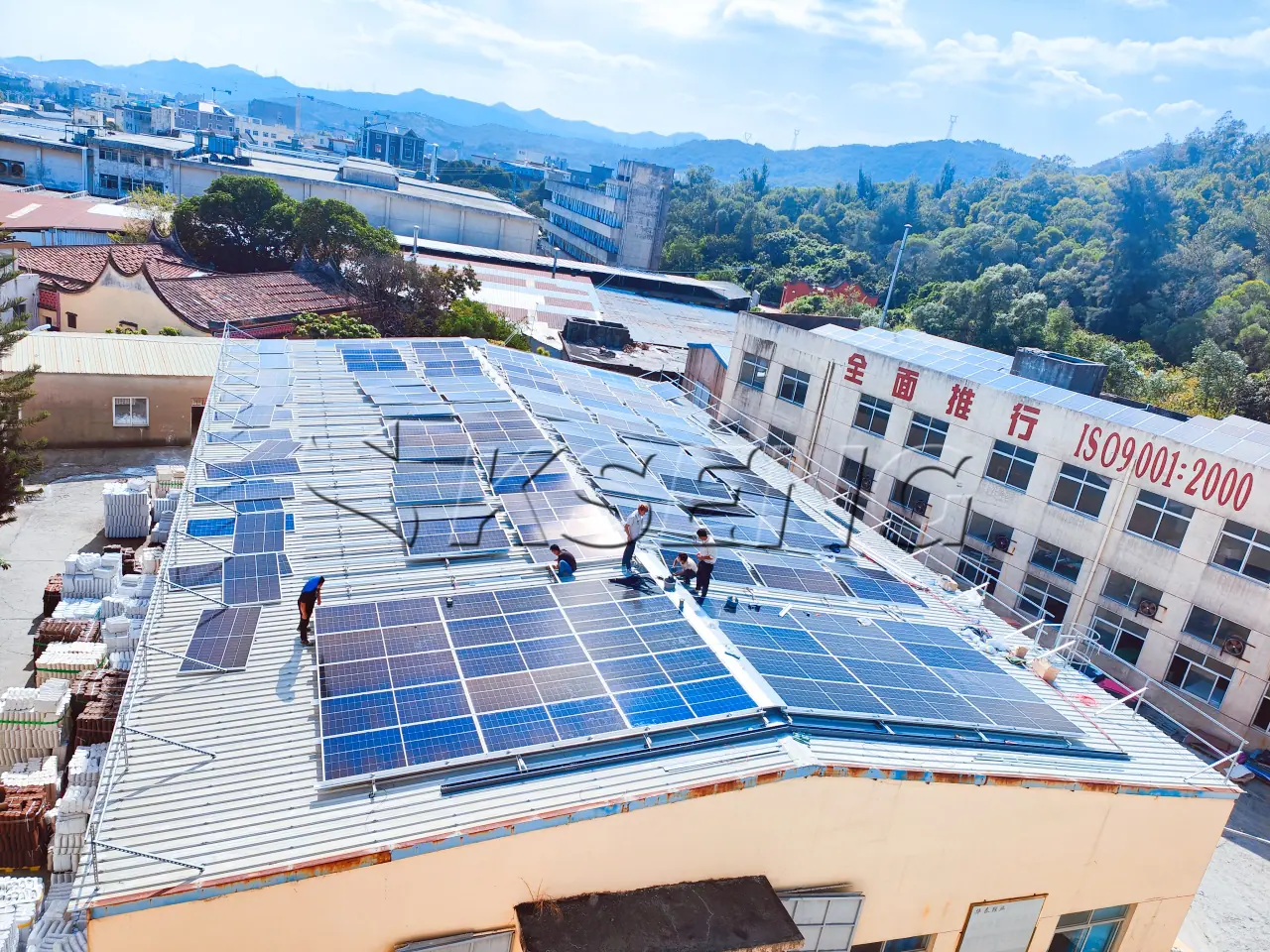 福建华泰BIPV光伏支架824KW