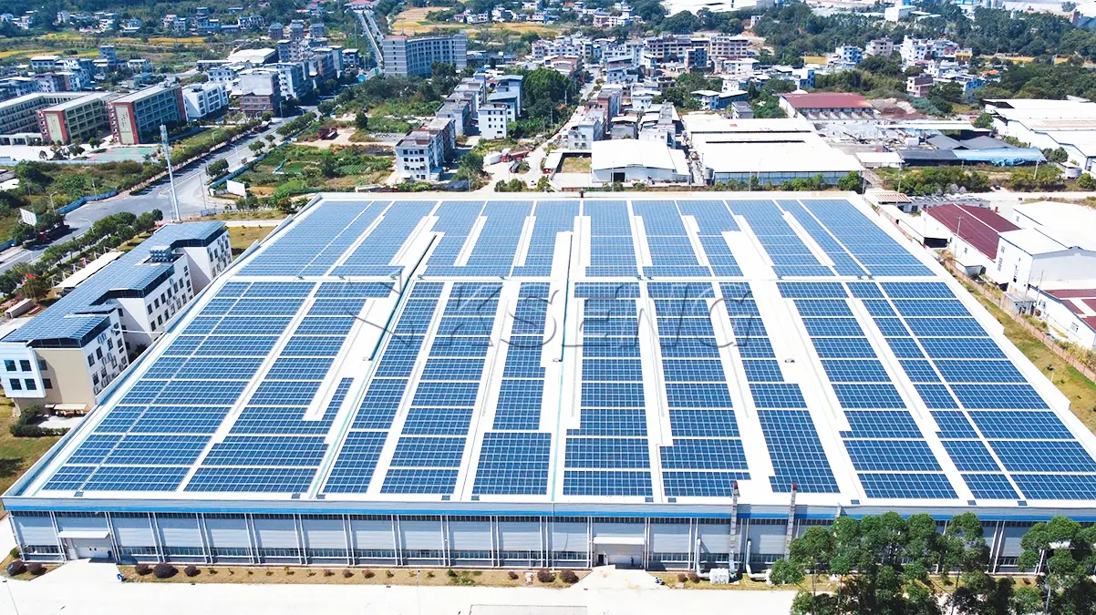 福建龙岩屋顶光伏支架4.58MW