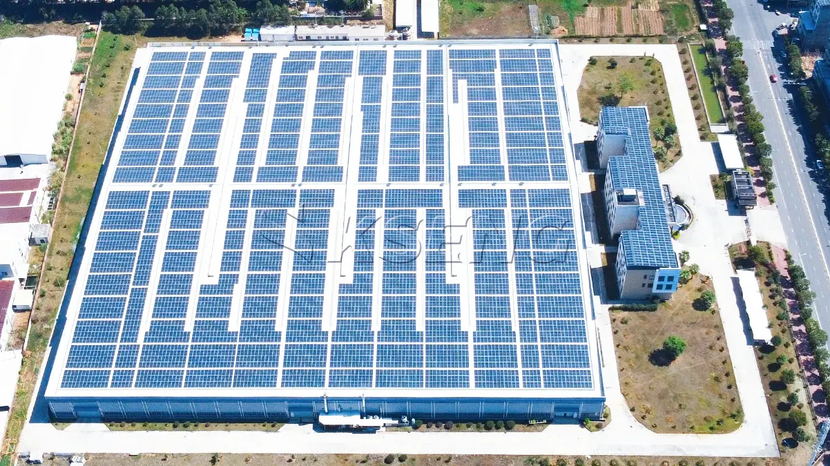 福建龙岩屋顶光伏支架4.58MW