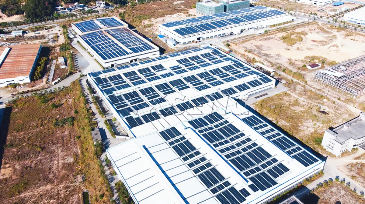 龙岩武平彩钢瓦光伏支架2.274MW