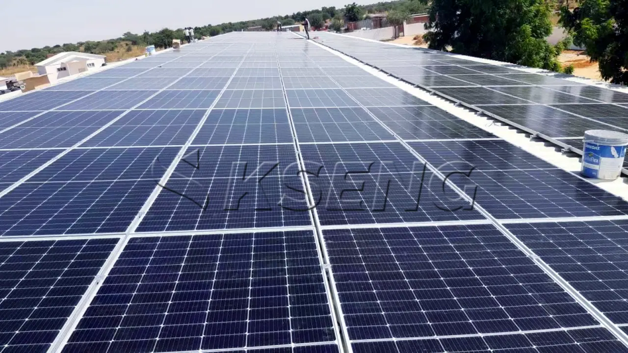 土耳其彩钢瓦屋顶光伏支架100KW