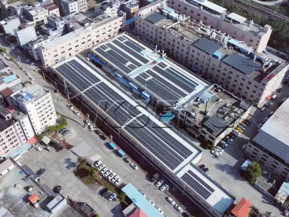 广东华网彩钢瓦屋顶光伏支架1MW