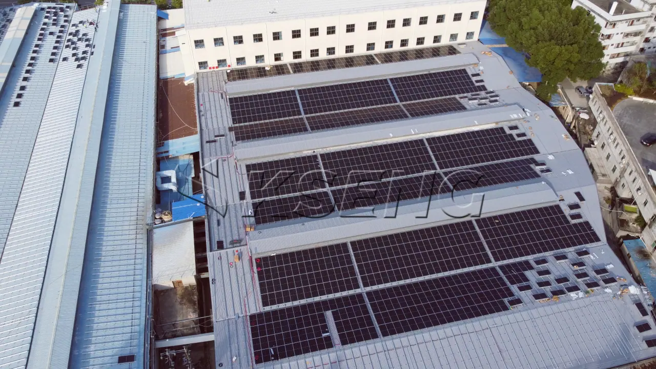 福州永泰彩钢瓦屋顶光伏支架2MW