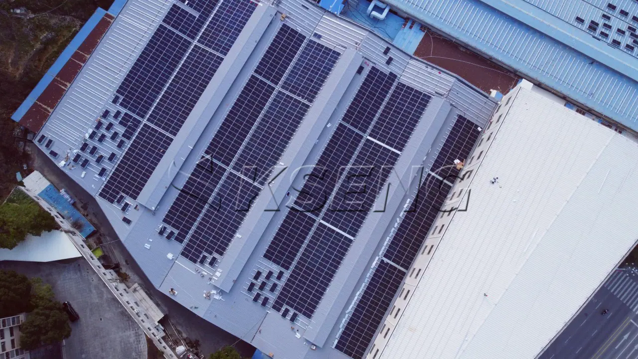 福州永泰彩钢瓦屋顶光伏支架2MW