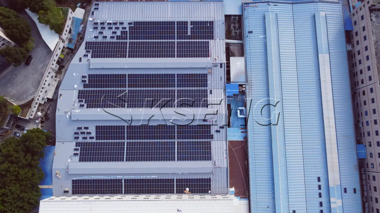 福州永泰彩钢瓦屋顶光伏支架2MW