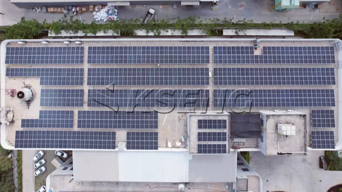 厦门海沧屋顶光伏支架380KW