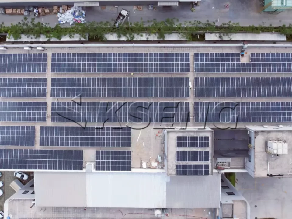 厦门海沧屋顶光伏支架380KW