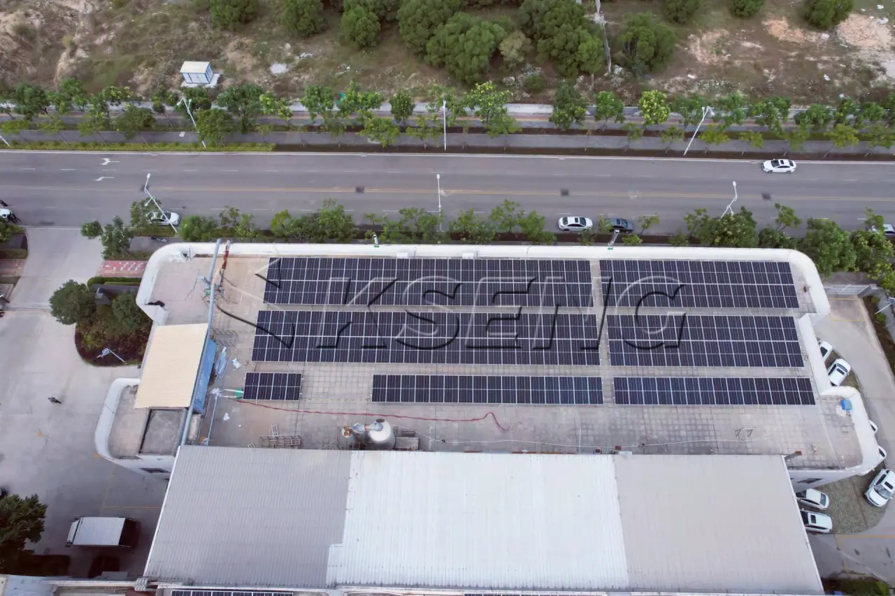 厦门海沧屋顶光伏支架380KW