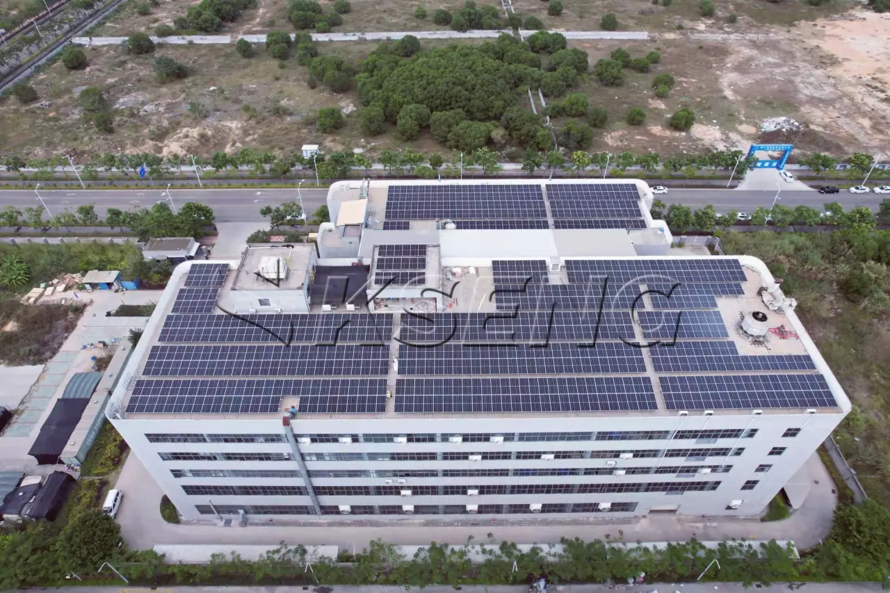 厦门海沧屋顶光伏支架380KW