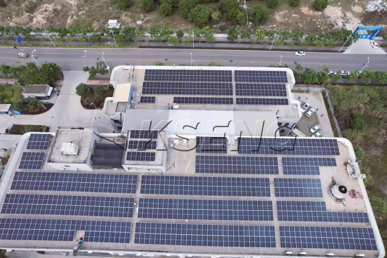厦门海沧屋顶光伏支架380KW