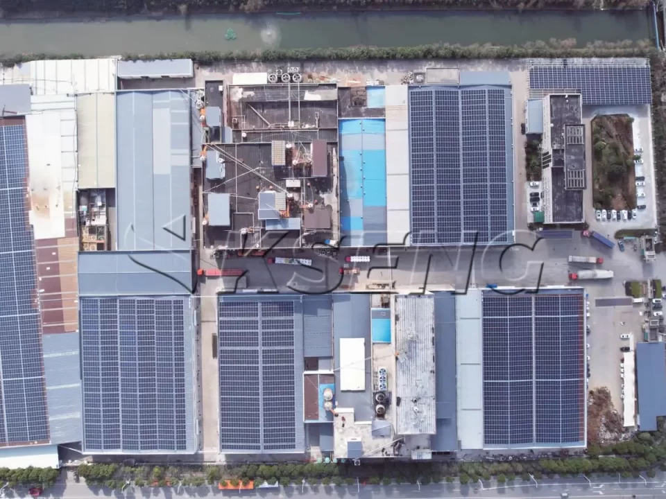 宁波彩钢瓦屋面光伏支架3.7MW
