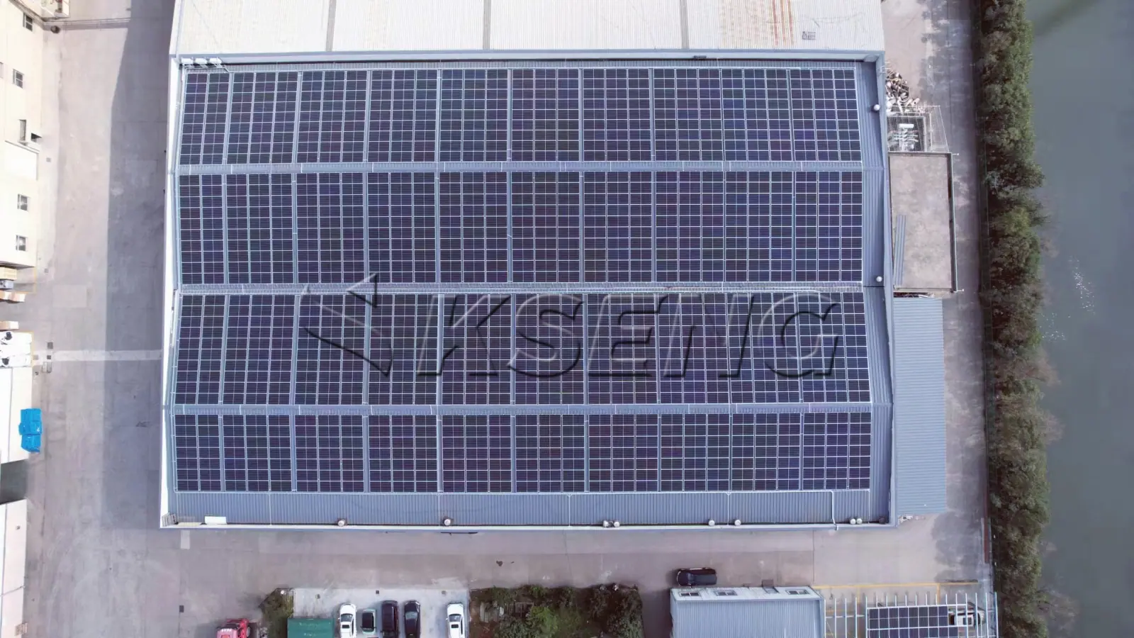 宁波彩钢瓦屋面光伏支架3.7MW