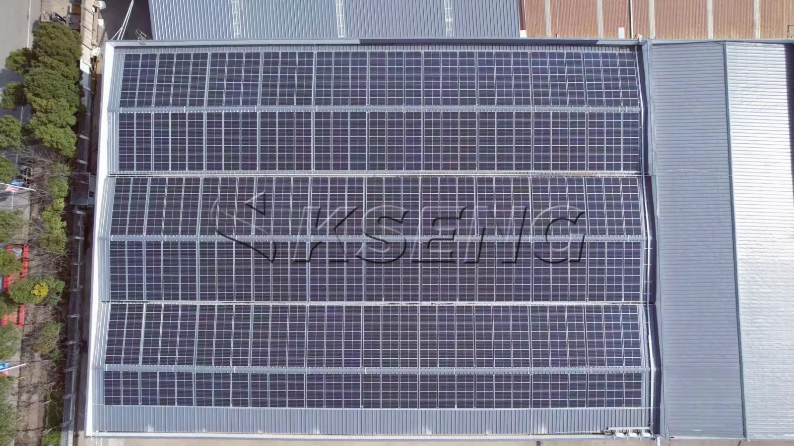 宁波彩钢瓦屋面光伏支架3.7MW