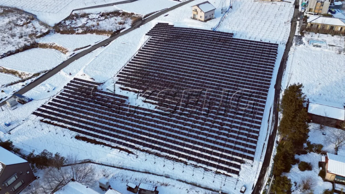 日本山梨县农棚光伏支架500KW
