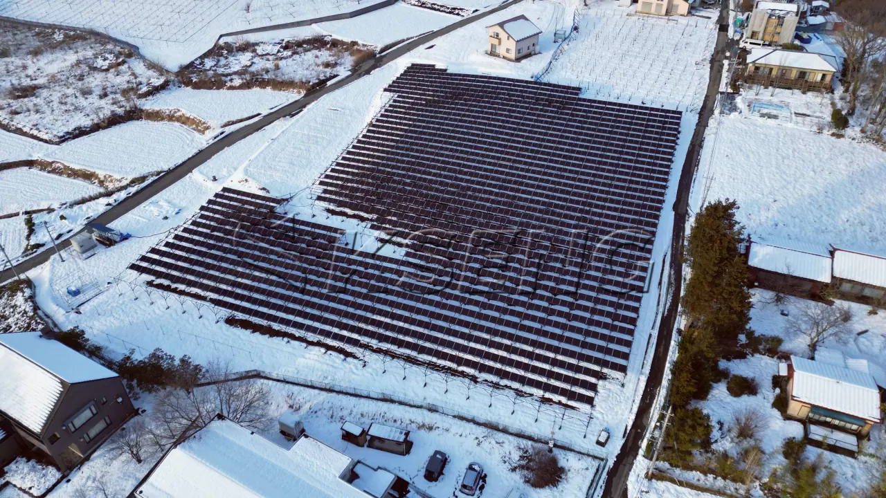 日本山梨县农棚光伏支架500KW