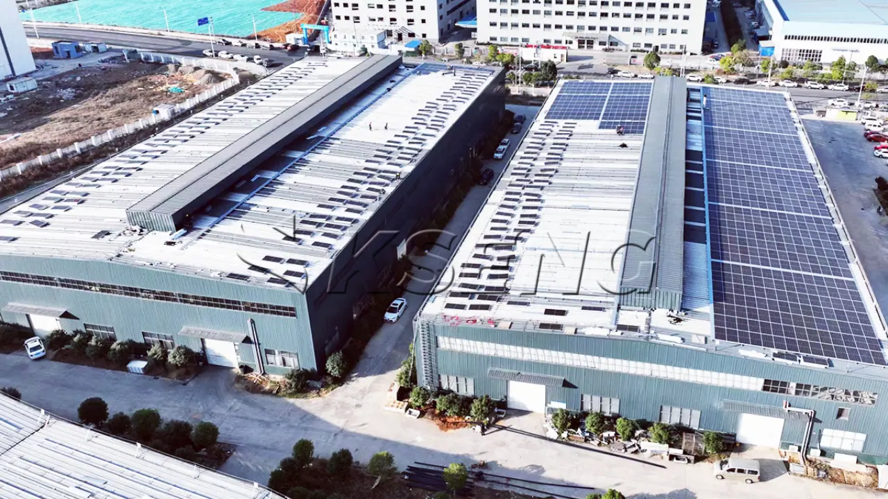 长沙彩钢瓦屋顶光伏支架11MW