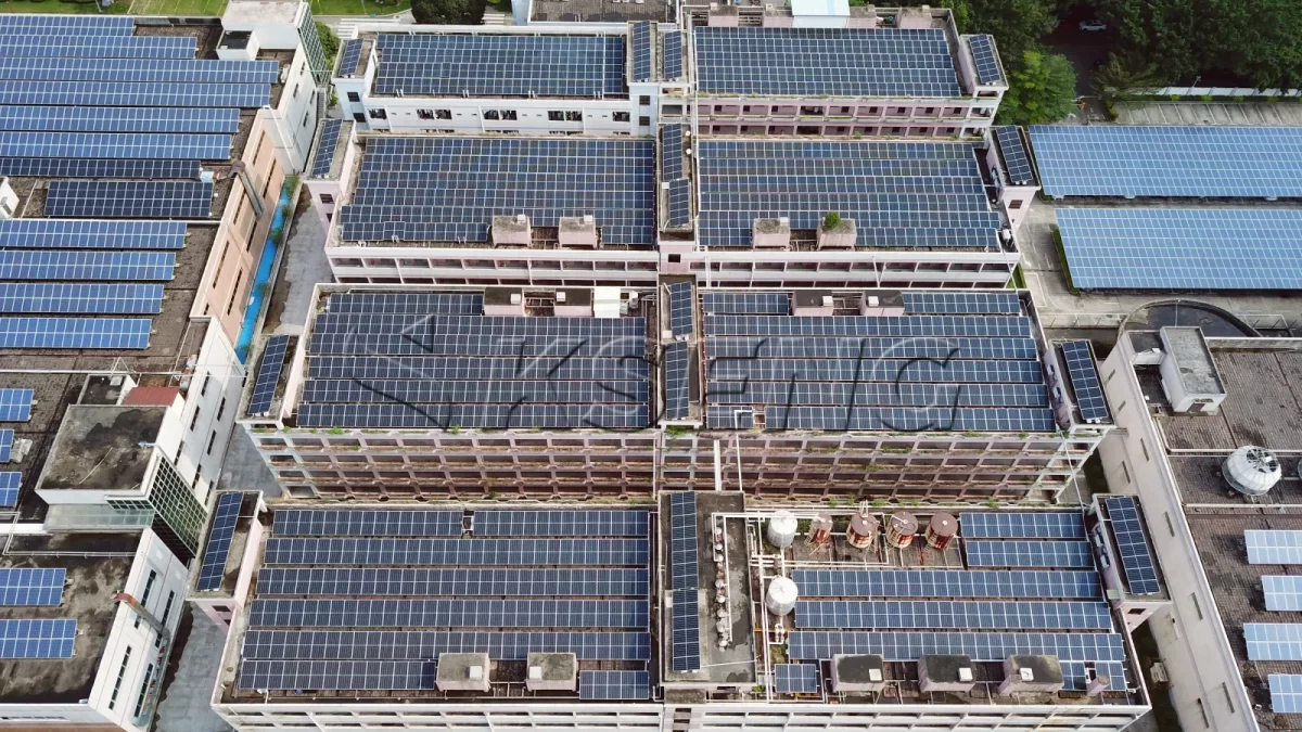 广东台达平屋顶光伏支架6MW