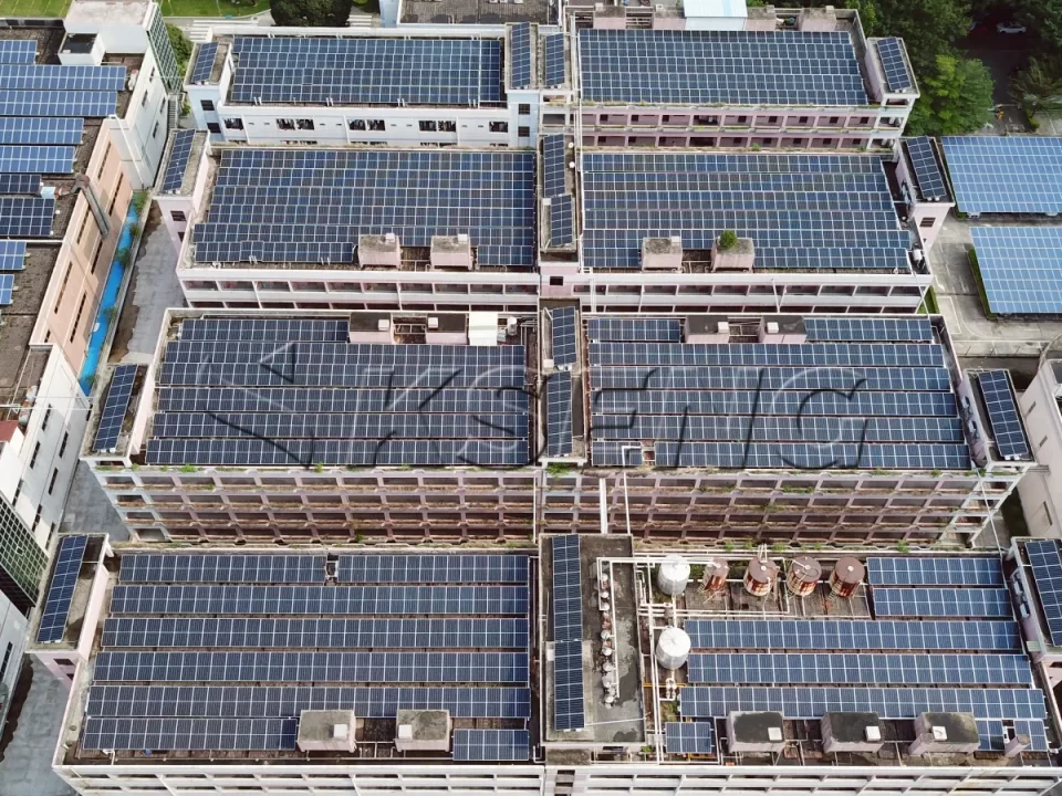 广东台达平屋顶光伏支架6MW