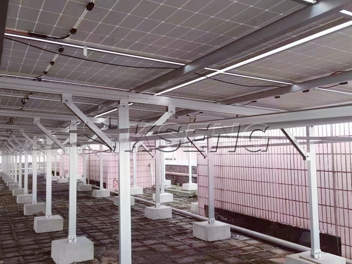 广东台达平屋顶光伏支架6MW