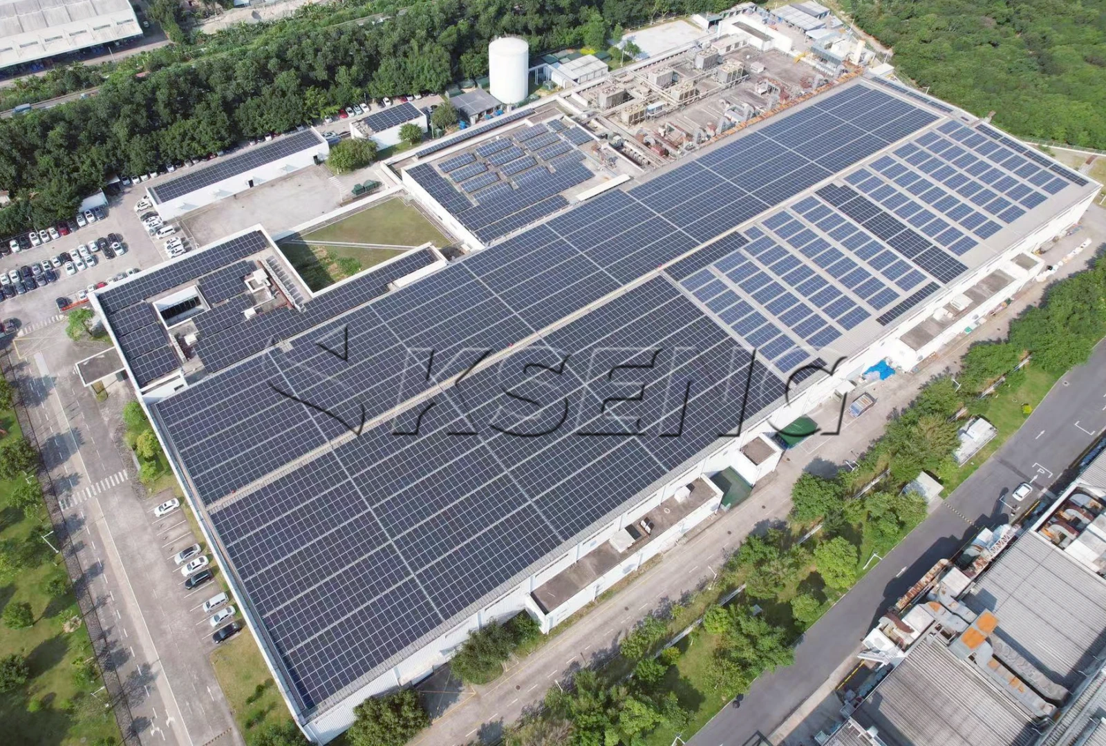 广东广州分布式光伏支架3.7MW