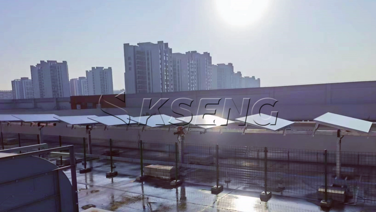 成都长城跟踪光伏支架60KW