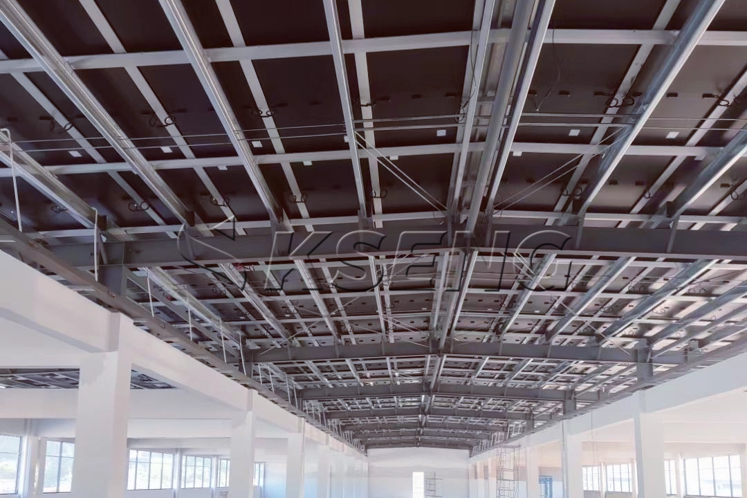 浙江绍兴BIPV光伏支架600KW