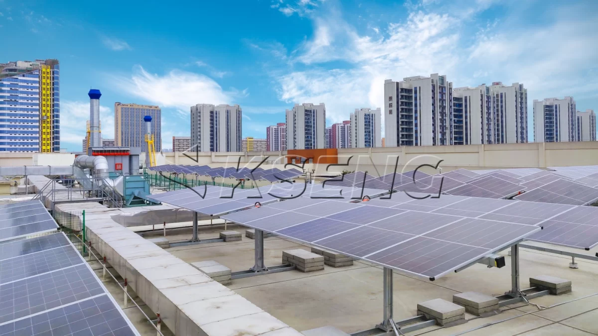 成都长城跟踪光伏支架60KW