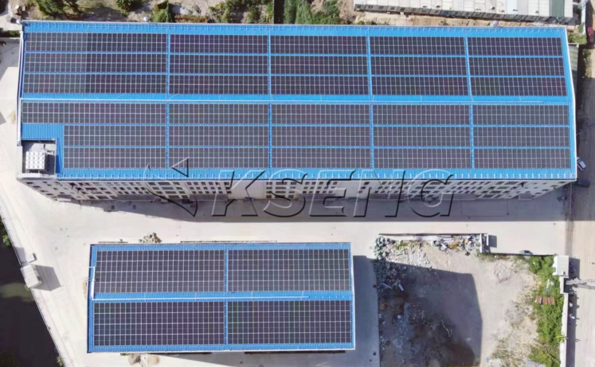 福建福清彩钢瓦光伏支架1.4MW