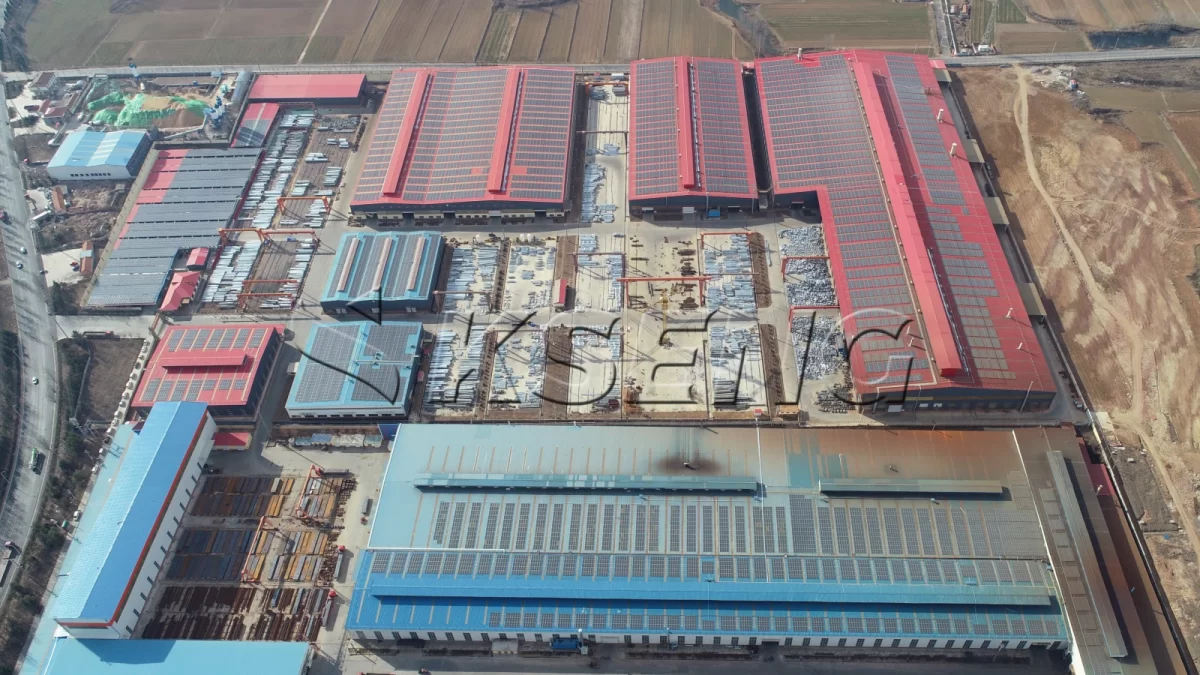 山东青岛彩钢瓦光伏支架19MW