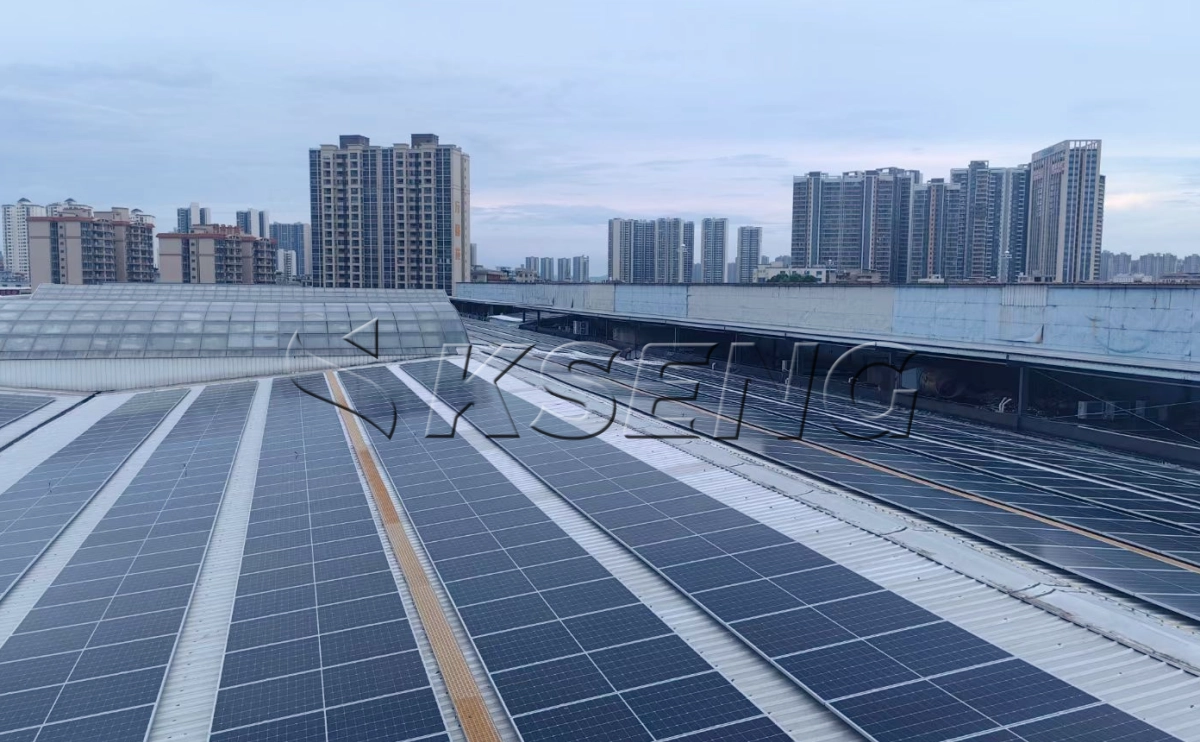 广东惠州彩钢瓦光伏支架5MW