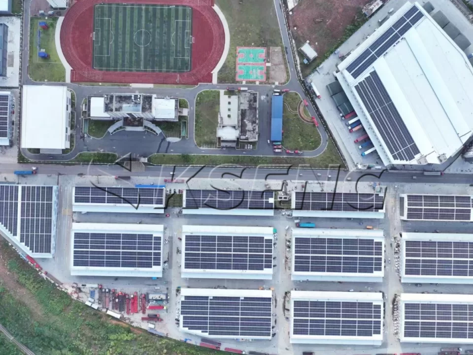 江西赣州彩钢瓦光伏支架13.3MW