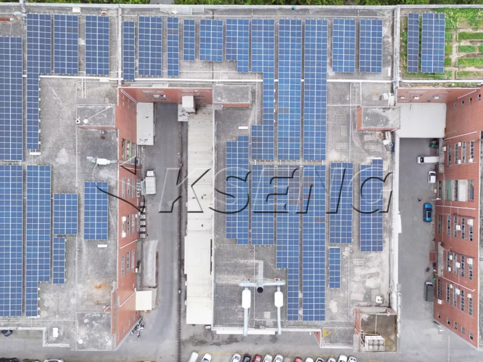 福建厦门平面屋顶光伏支架860KW
