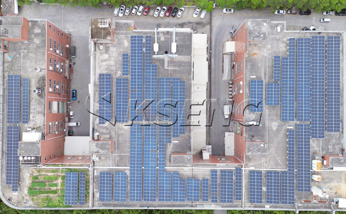 福建厦门平面屋顶光伏支架860KW