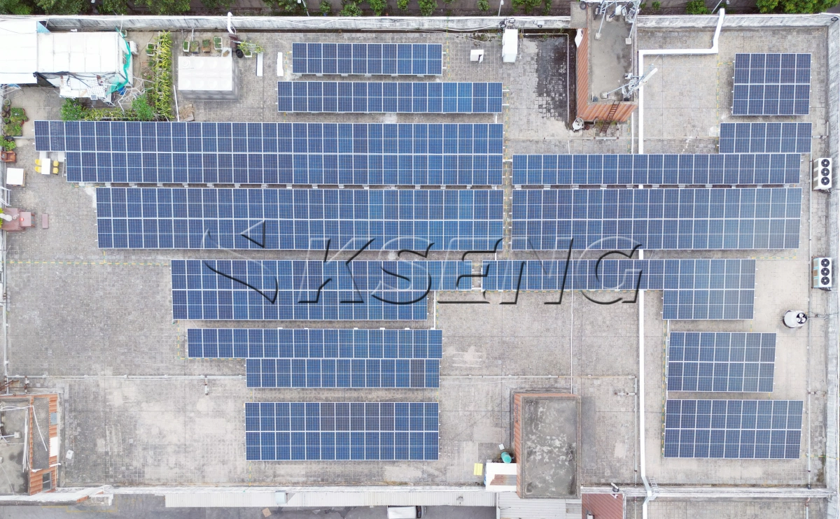 福建厦门平面屋顶光伏支架860KW