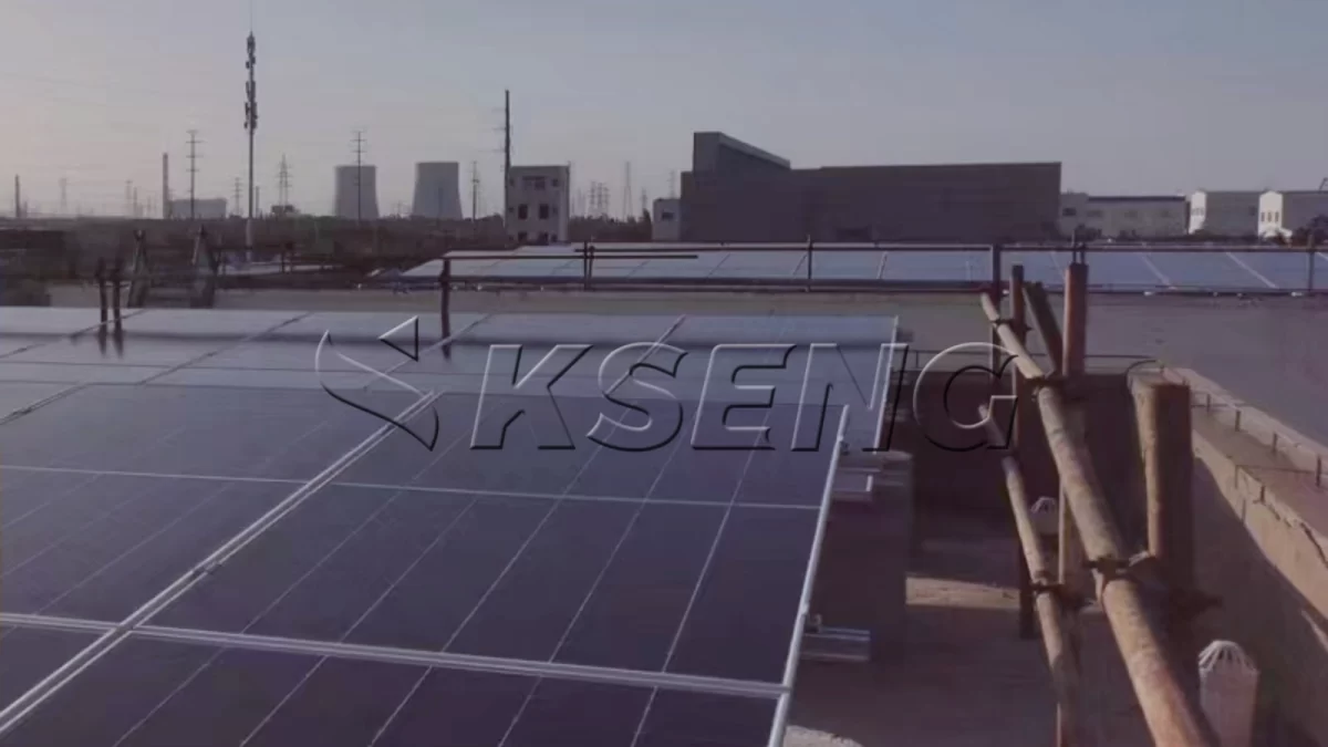 宁夏灵武彩钢瓦光伏支架4MW