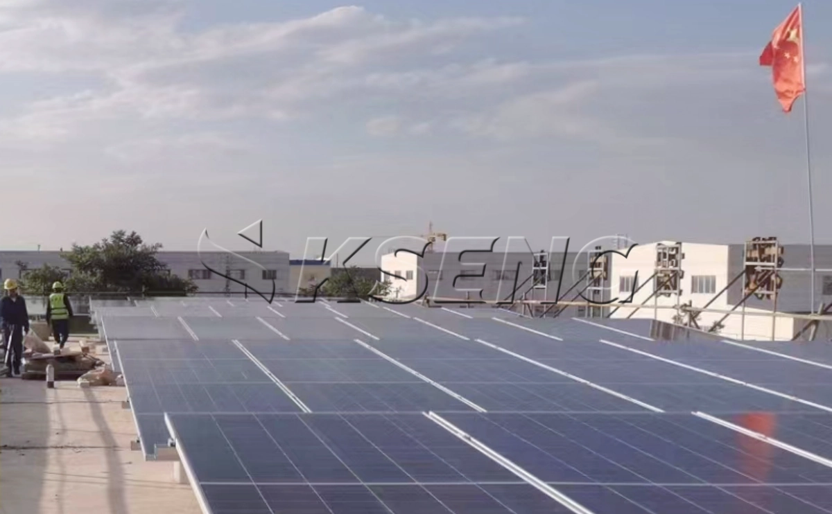 宁夏灵武彩钢瓦光伏支架4MW