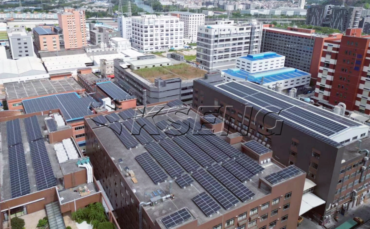 广东广州彩钢瓦光伏支架3.7MW