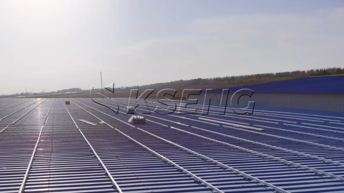 甘肃临泽彩钢瓦光伏支架15MW