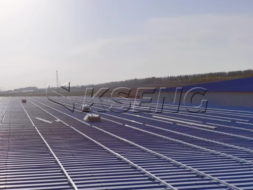 甘肃临泽彩钢瓦光伏支架15MW