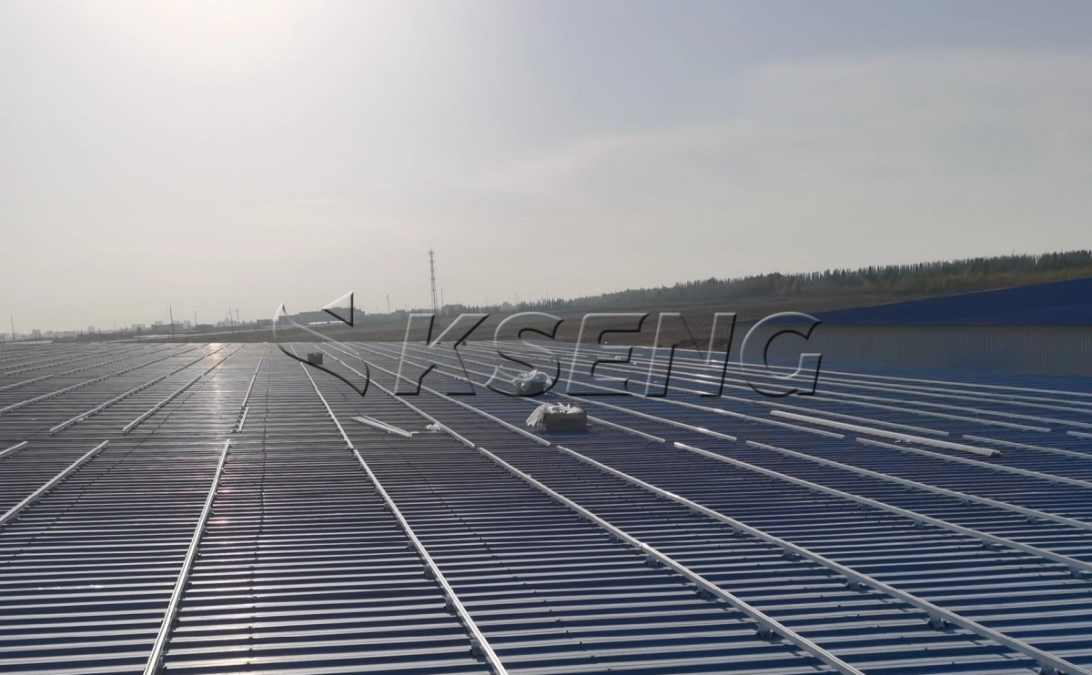 甘肃临泽彩钢瓦光伏支架15MW