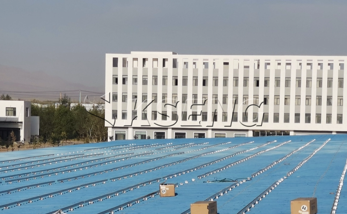 甘肃临泽彩钢瓦光伏支架15MW